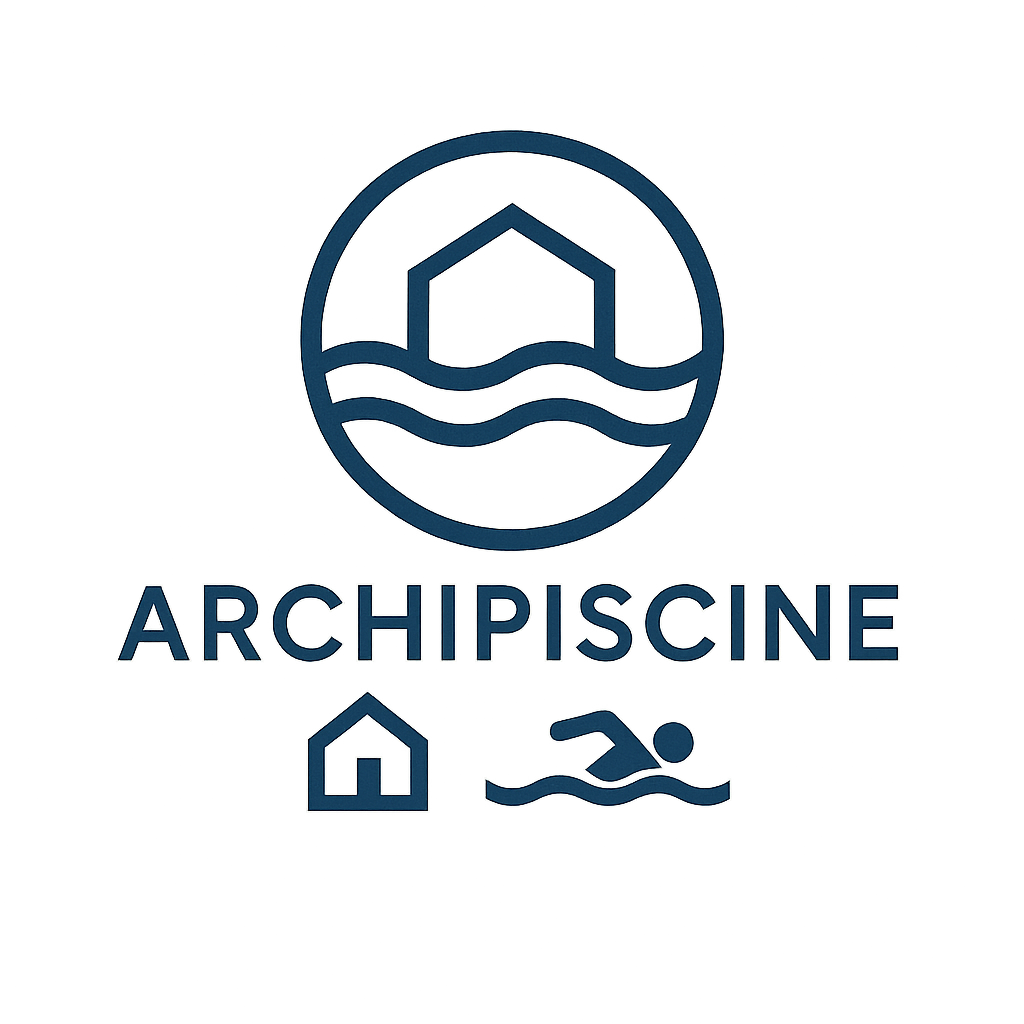 Logo Archipiscine - Partenaire de confiance de Pluie & Plouf pour des installations de piscines intérieures élégantes et fonctionnelles